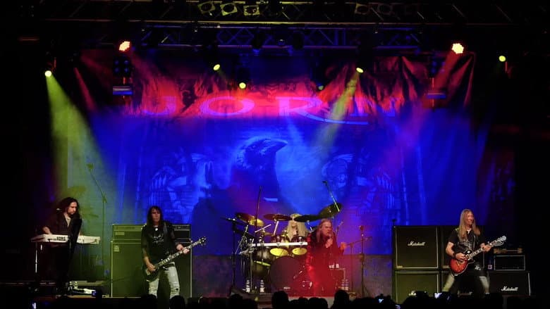 Backdrop from Jorn - Live on death road