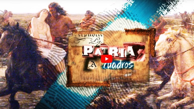 Backdrop from La patria a cuadros
