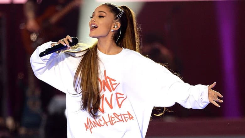 Backdrop from One Love Manchester