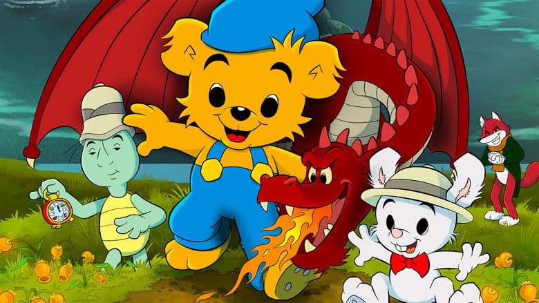 Backdrop from Bamse and the Thunderbell
