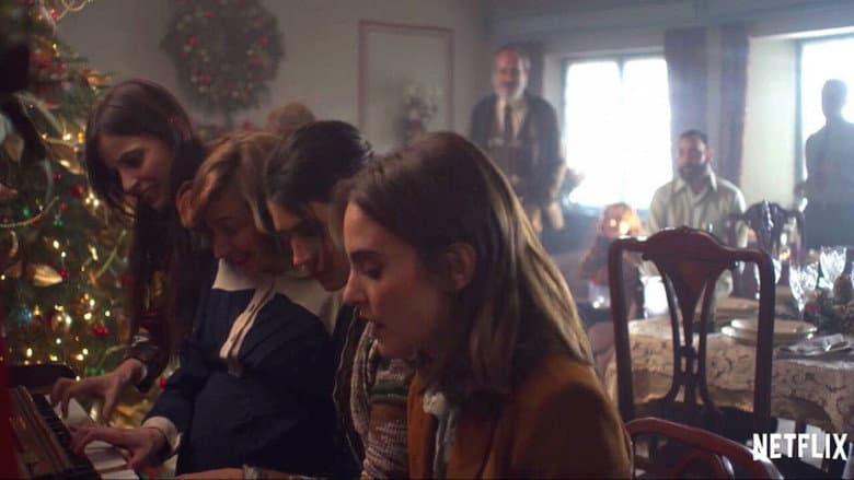Backdrop from Three Days of Christmas