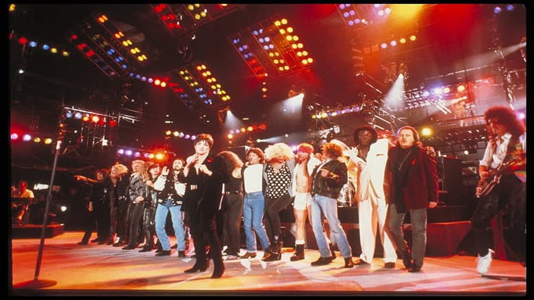 Backdrop from The Freddie Mercury Tribute Concert
