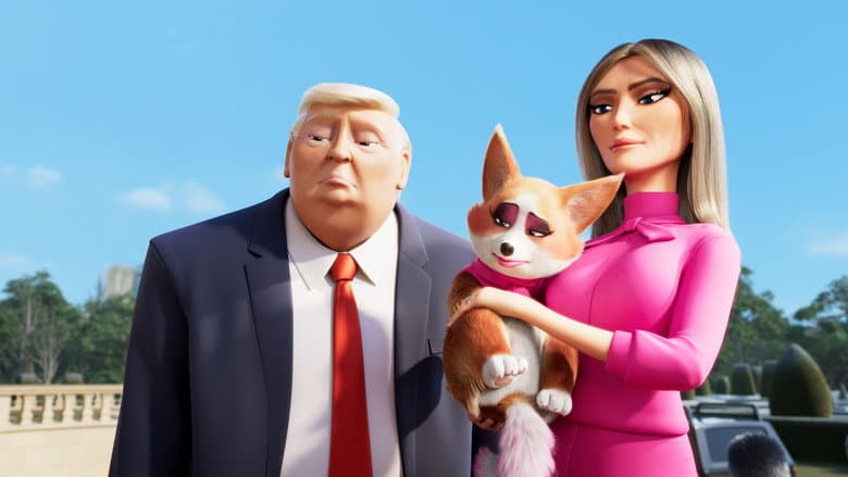 Backdrop from The Queen's Corgi