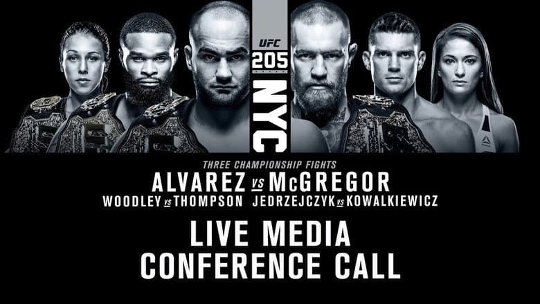 Backdrop from UFC 205: Alvarez vs. McGregor