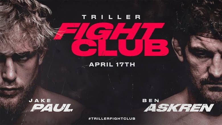 Backdrop from Jake Paul vs. Ben Askren