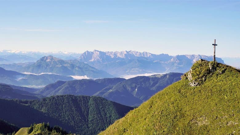 Backdrop from Durch das bayerische Alpenland