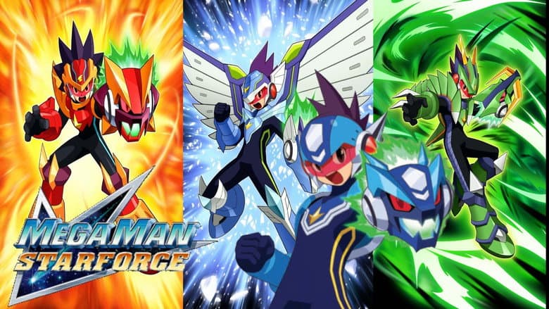 Backdrop from Mega Man Star Force