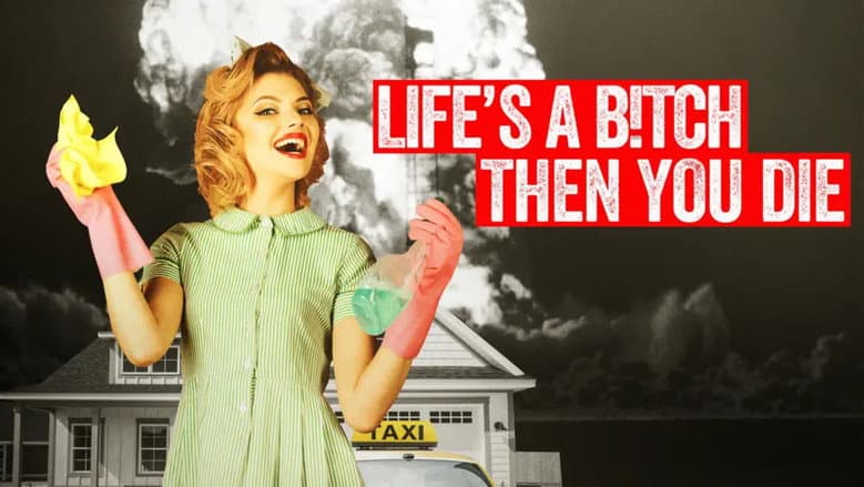 Backdrop from Life's a Bitch Then You Die