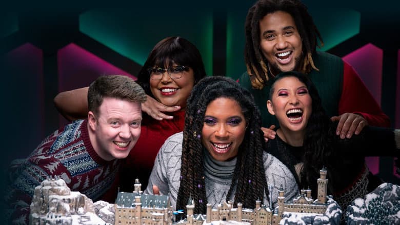 Backdrop from Dimension 20: Misfits and Magic Holiday Special