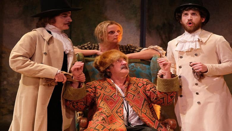 Backdrop from Le malade imaginaire