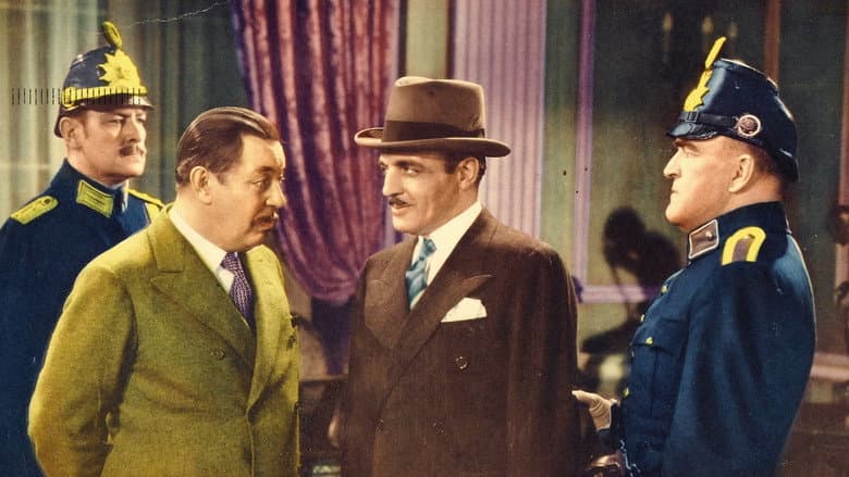 Backdrop from Charlie Chan at the Olympics