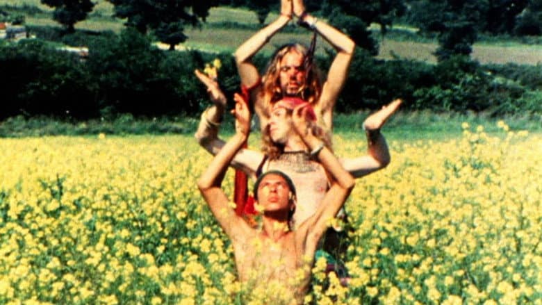 Backdrop from Glastonbury Fayre