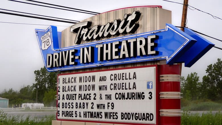Backdrop from Back to the Drive-in