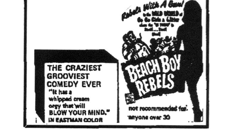 Backdrop from Beach Boy Rebels