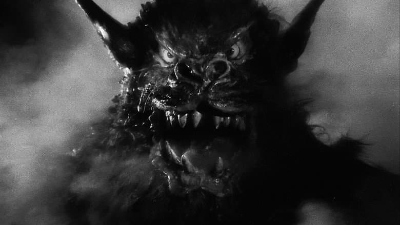 Backdrop from Night of the Demon