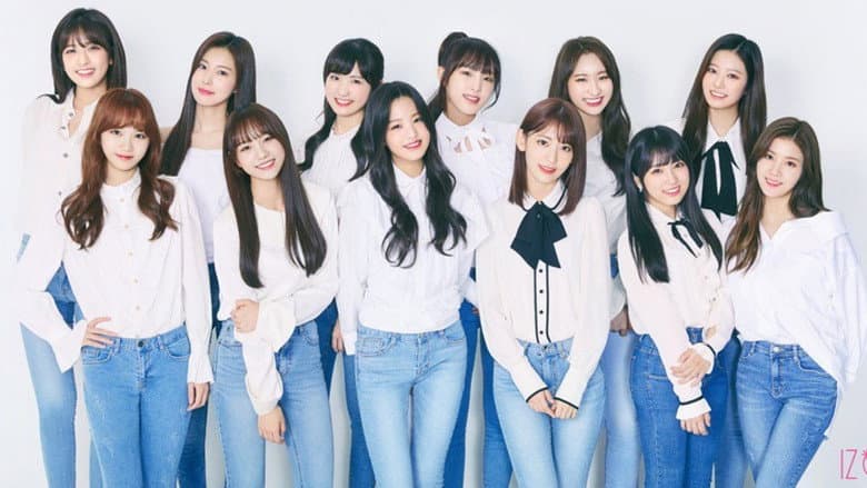 Backdrop from IZ*ONE CHU