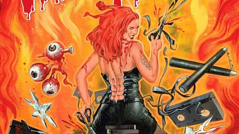 Backdrop from Video Nasties: Draconian Days