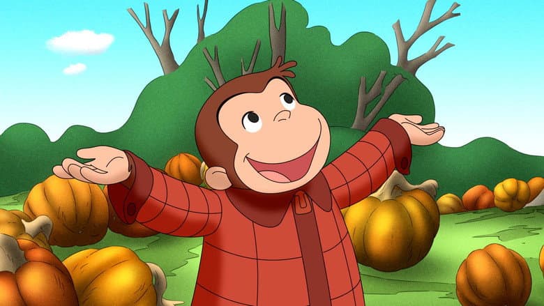 Backdrop from Curious George: A Halloween Boo Fest