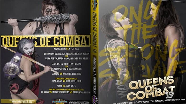 Backdrop from Queens Of Combat QOC 19
