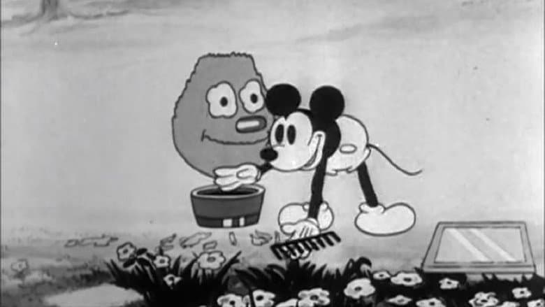 Backdrop from Mickey Cuts Up