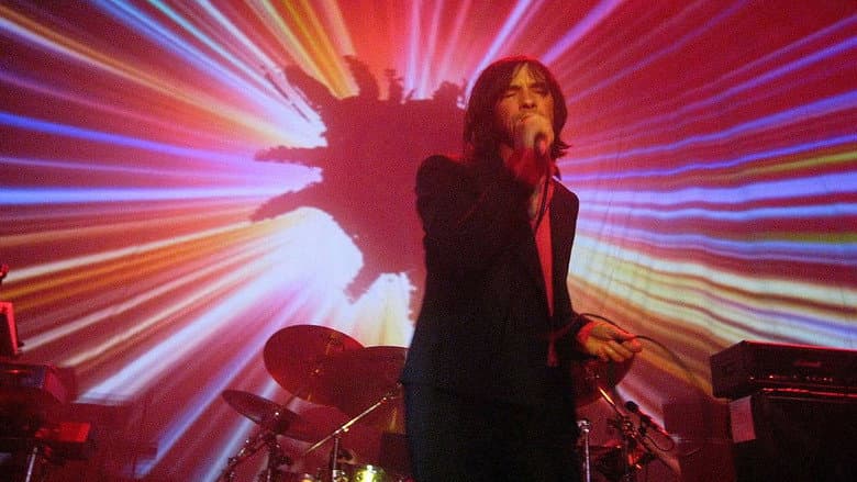 Backdrop from Primal Scream: Screamadelica Live