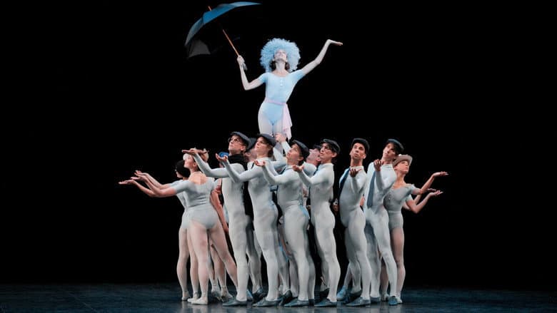 Backdrop from Paris Opera Ballet: Tribute to Jerome Robbins