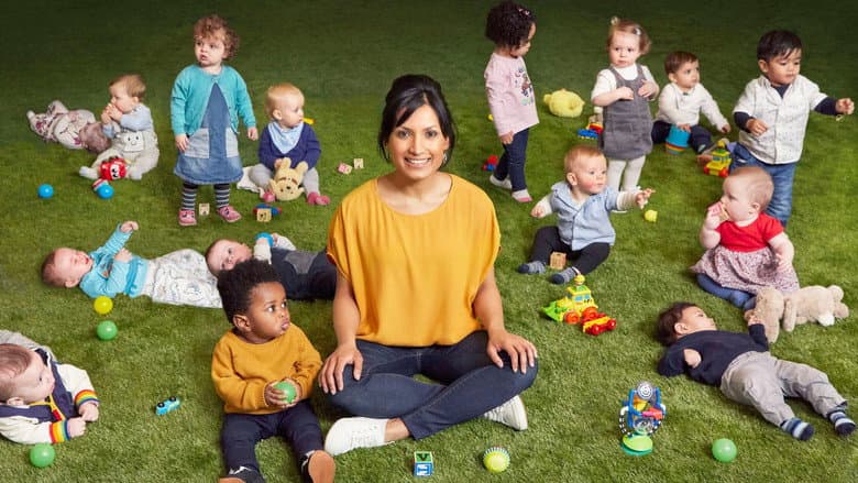 Backdrop from Babies: Their Wonderful World