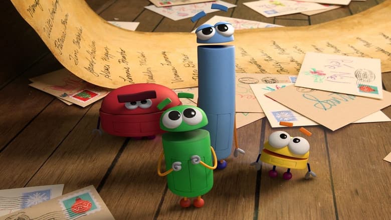 Backdrop from A StoryBots Christmas