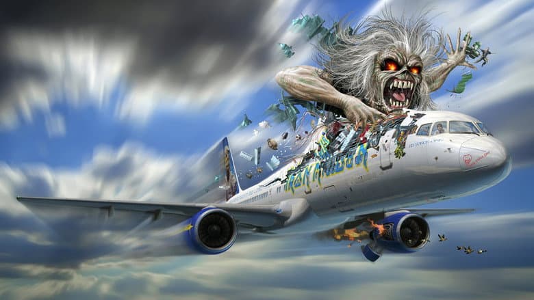Backdrop from Iron Maiden: Flight 666