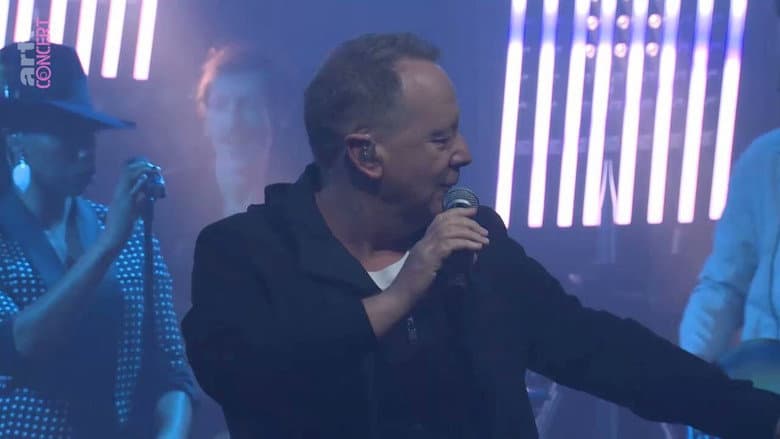 Backdrop from Simple Minds - Berlin