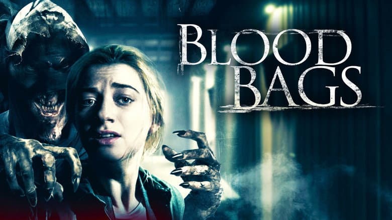 Backdrop from Blood Bags