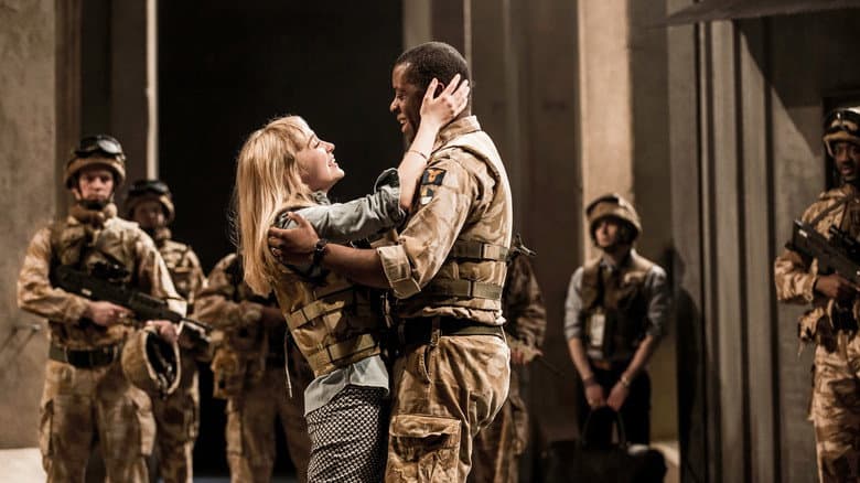 Backdrop from National Theatre Live: Othello