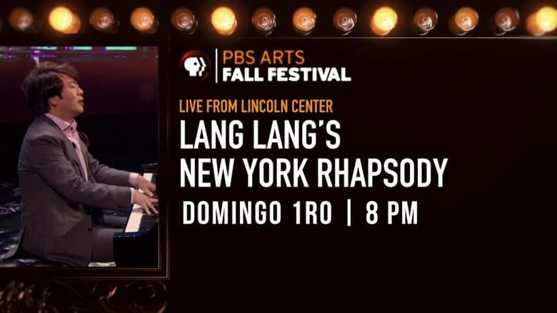 Backdrop from Lang Lang's New York Rhapsody