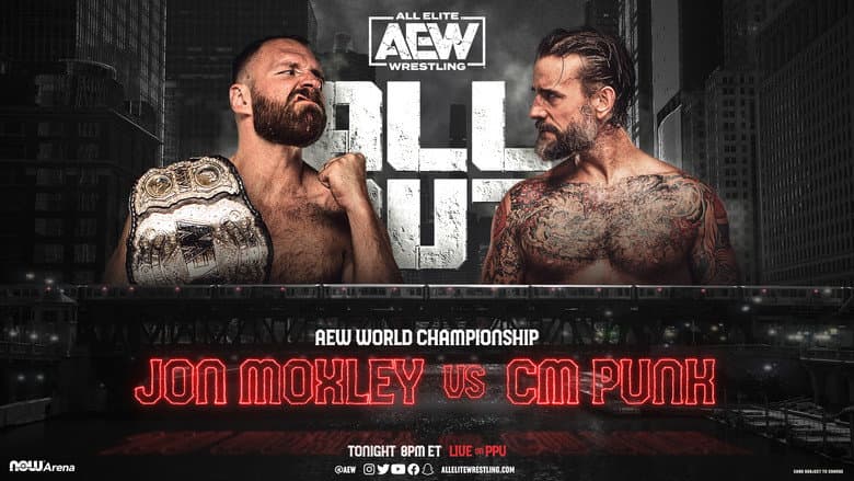 Backdrop from AEW All Out 2022