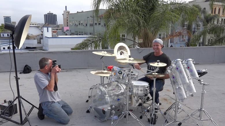 Backdrop from In Your Face: The Neil Zlozower Story