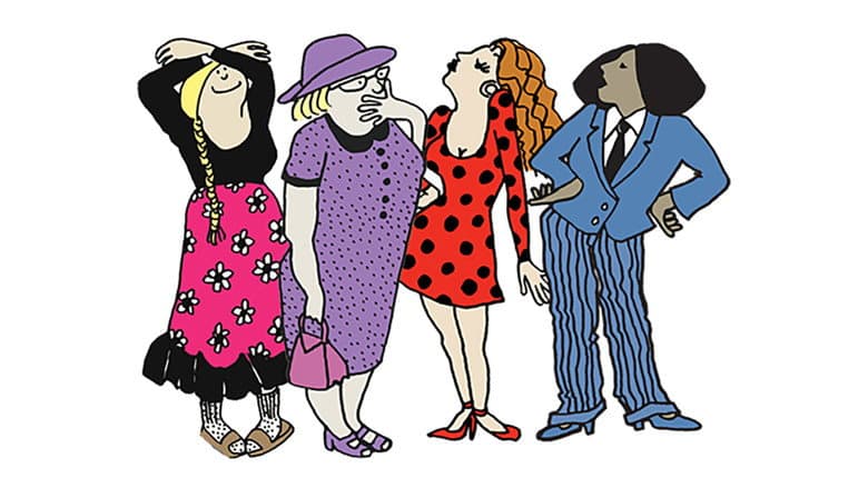 Backdrop from Menopause The Musical