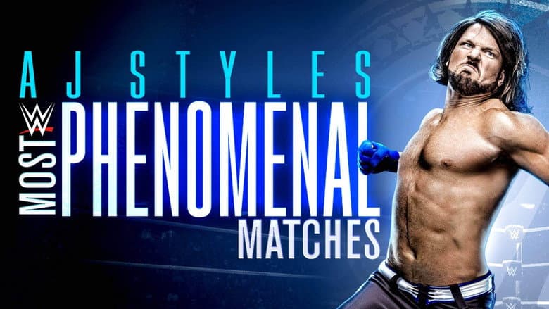 Backdrop from WWE: AJ Styles: Most Phenomenal Matches