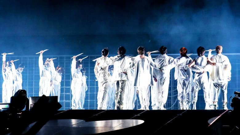 Backdrop from BTS: Permission to Dance on Stage - LA