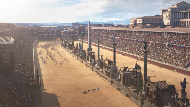 Кадр із фільму «Race to the Death: Rome's Charioteers»
