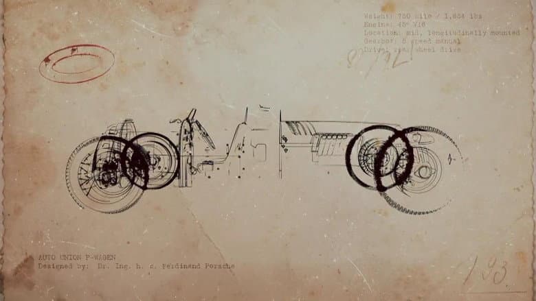 Backdrop from Hitler's Supercars