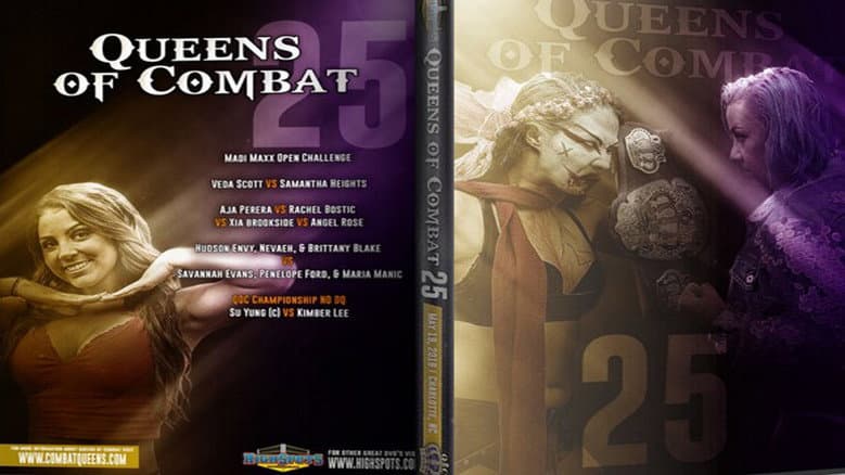 Backdrop from Queens Of Combat QOC 25
