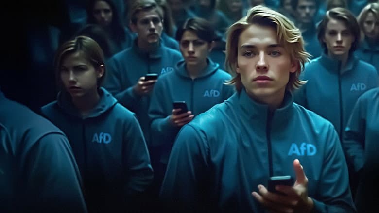 Backdrop from The TikTok-Army of the AfD