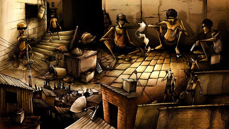 Backdrop from Falcão: Meninos do Tráfico
