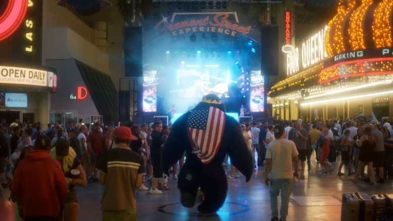 Backdrop from Las Vegas and the American Dream