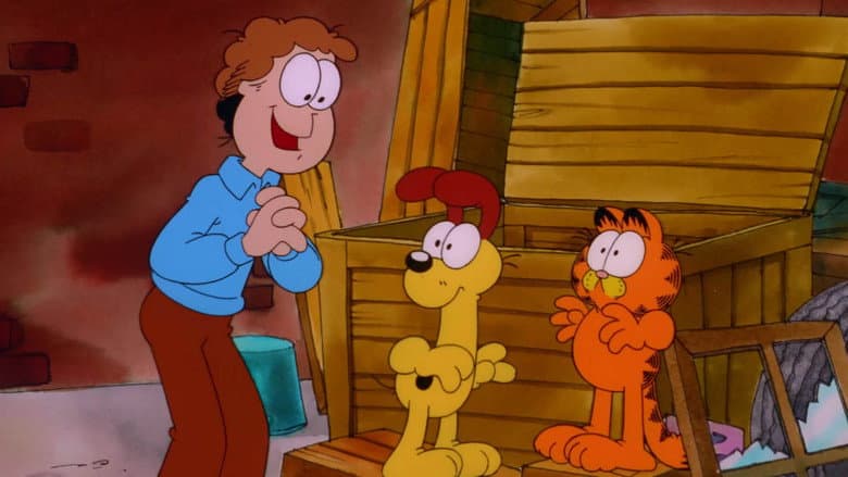 Backdrop from Garfield and Friends