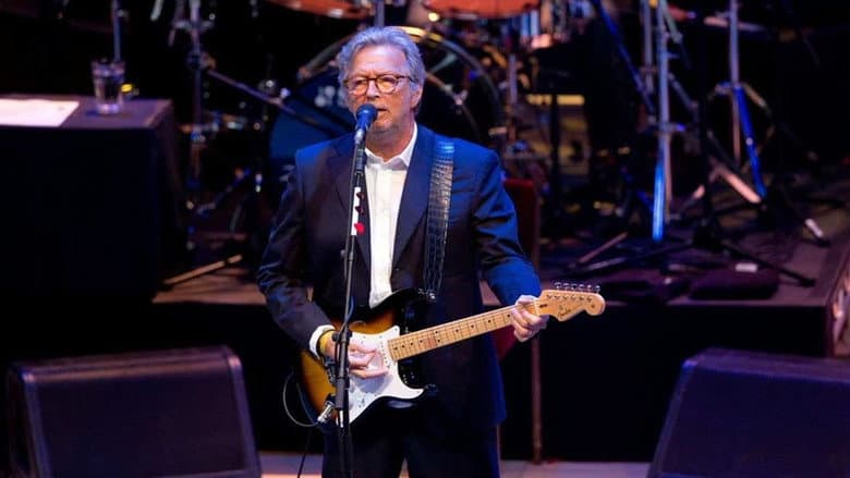 Backdrop from Eric Clapton & Friends in Concert