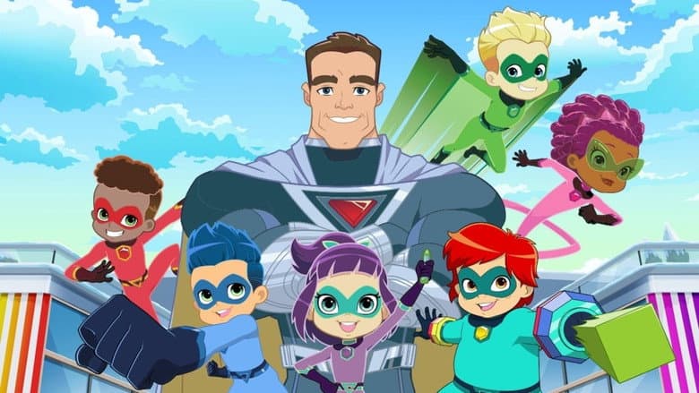 Backdrop from Stan Lee's Superhero Kindergarten