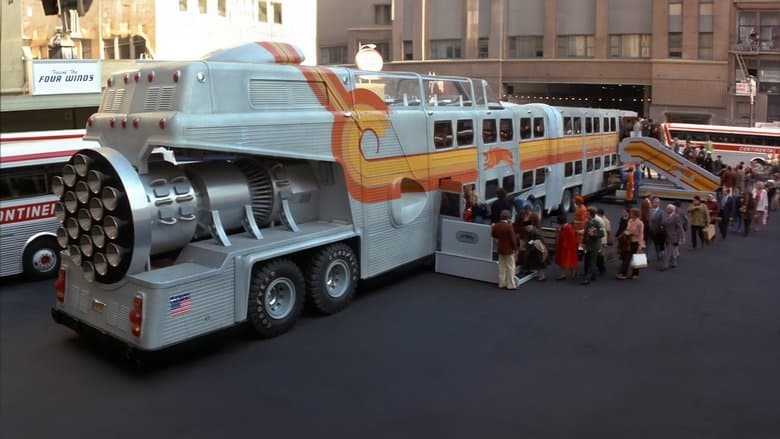 Backdrop from The Big Bus