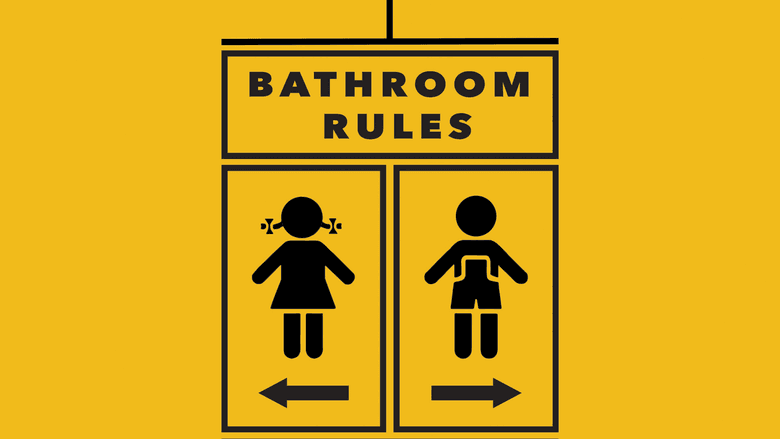 Backdrop from Bathroom Rules
