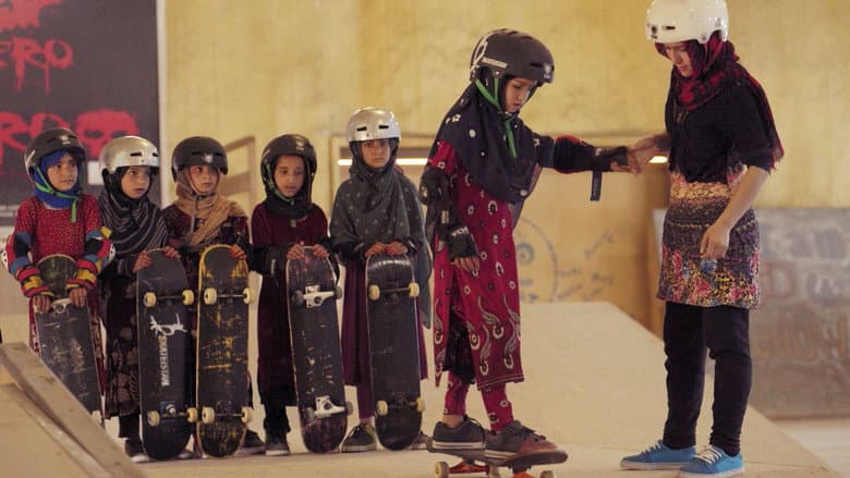 Backdrop from Learning to Skateboard in a Warzone (If You're a Girl)